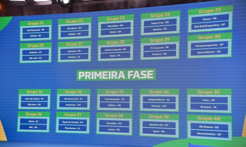 CBF revela calendário completo da fase inicial da Copa do Brasil 2025