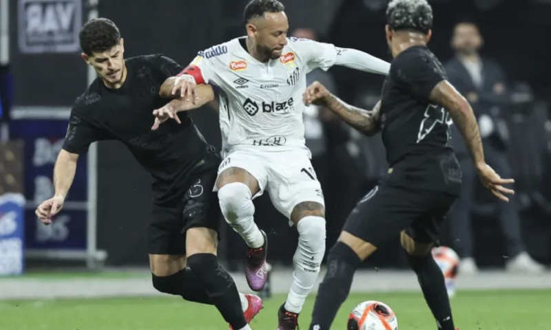 Corinthians supera Neymar, triunfa e coloca Santos em situação difícil no Paulistão