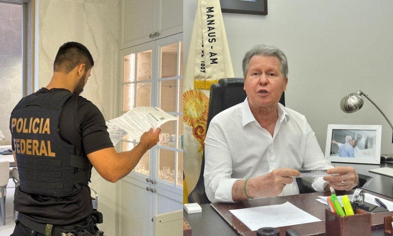 Polícia Federal apura fraude em merenda escolar na administração do ex-prefeito Arthur Neto em Manaus