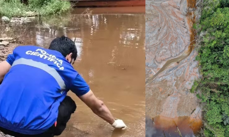 Rompimento de Barragem de Garimpo Ilegal Polui Rios no Amapá